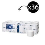 Tork Advanced T7 Coreless Mid Size Toilet Tissue 2 Ply 900 Sheet Roll Carton 36
