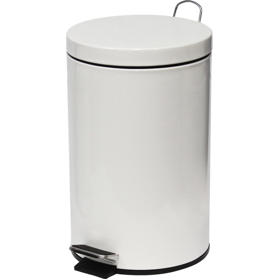 Compass Powder Coated Pedal Bin 12L | Winc