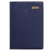 Winc 2024 Pocket Diary A7 2 Days to Page Navy