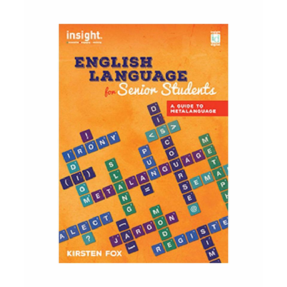 English Language For Senior Students. Author Kirsten Fox