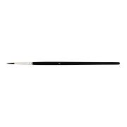 Winc 7206 Round Paint Brush No.4 Pony & Goat Hair Black