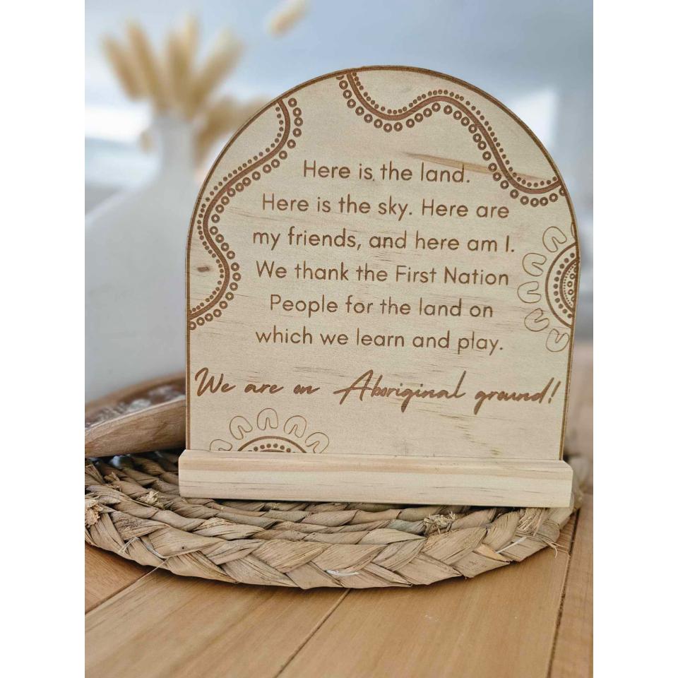 Marara Designs Arch Acknowledgment - Here Are My Friends Image