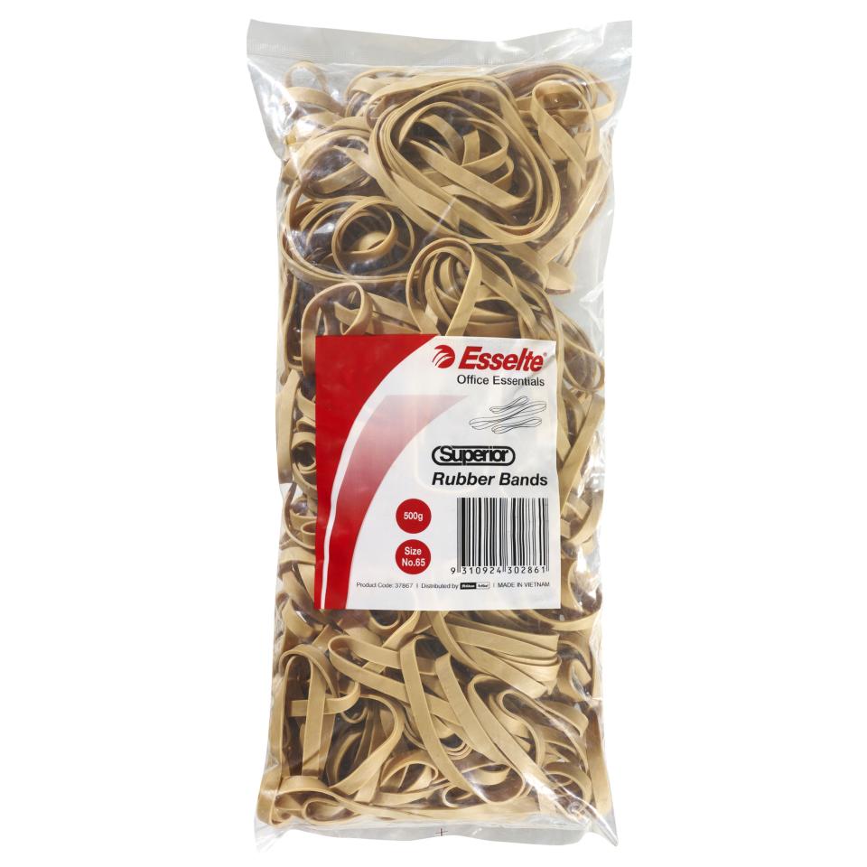 Rubber Bands Assorted Esselte Superior Rubber Bands - Size No. 16, Bulk 1kg Pack (Approx. 4,400 Bands) In 2 Bags Elastic Rubber Bands - Foto 4