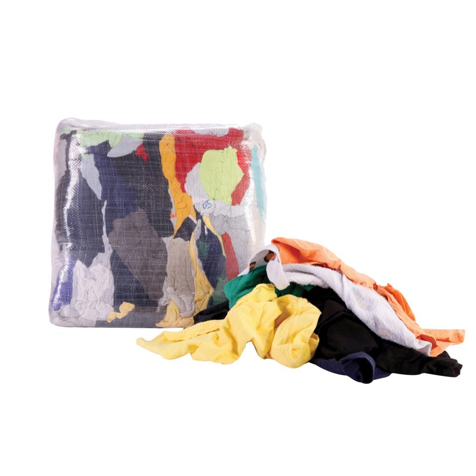 Colored Singlet Cleaning Cloths 10kg Bag Image