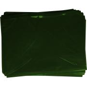 Rainbow Cellophane 750mm X 1M Dark Green Pack 25