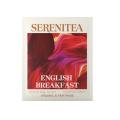 Thumbnail image of SereniTEA Organic &amp; Fairtrade English Breakfast Enveloped Pyramid Tea Bags Pack 50