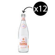 Acqua Panna Still Mineral Water Glass Bottle 750ml Carton 12