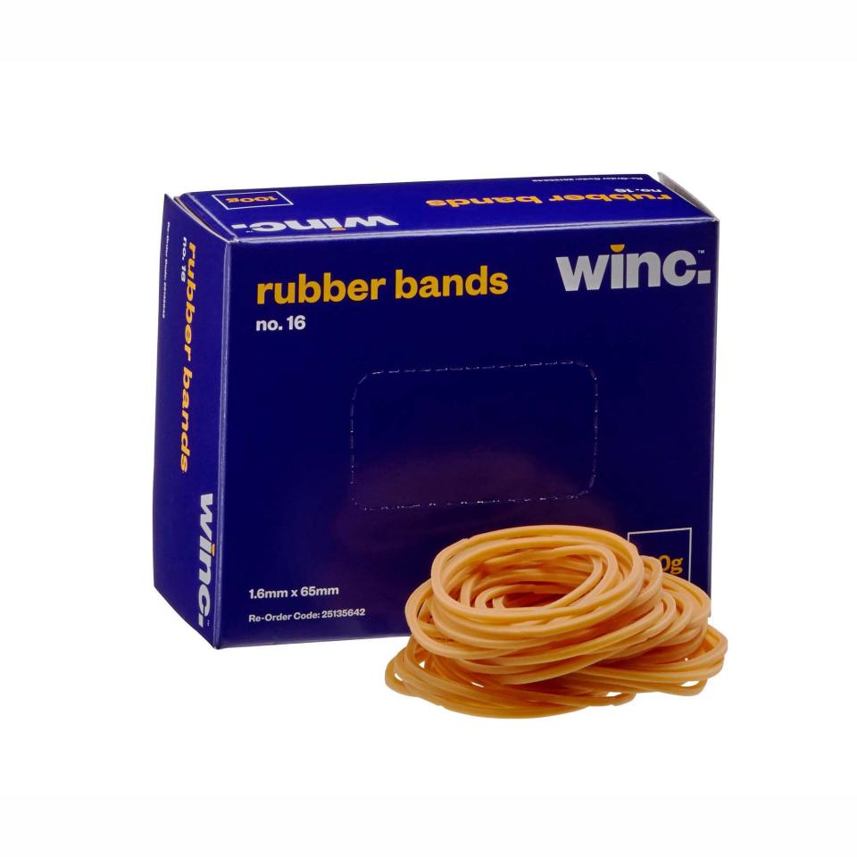 Winc Rubber Bands No. 16 100g
