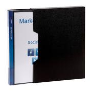 Avery Display Book with Insert Cover & Case A4 60 Pockets 120 Sheets Capacity Black
