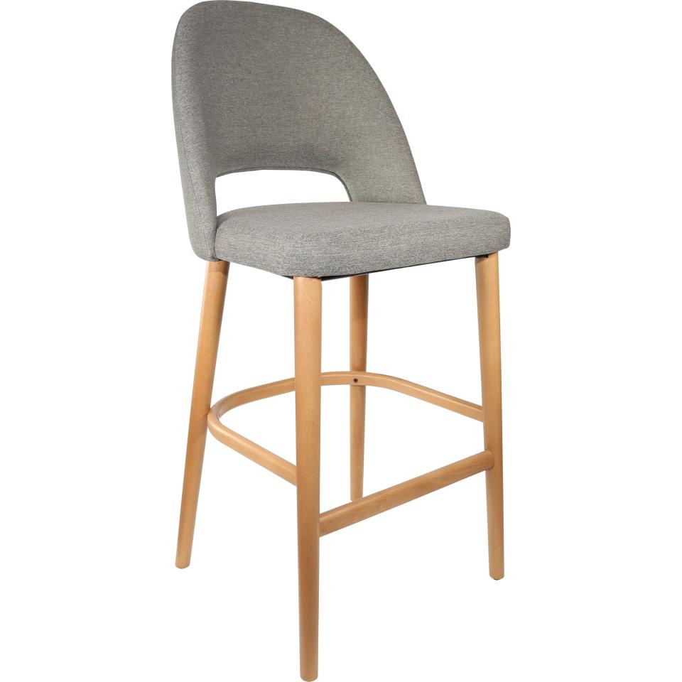 Durafurn Semifreddo Stool Trojan Oak Legs Image
