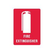 Brady 838593 Fire Extinguisher 180 X 250 Self Adhesive Vinyl Sign