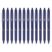 Pilot Frixion Clicker Erasable Gel Ink Retractable Rollerball Pen Fine 0.7mm Blue Box 12