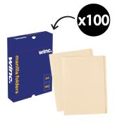 Winc Manilla Folder A4 Buff Box 100