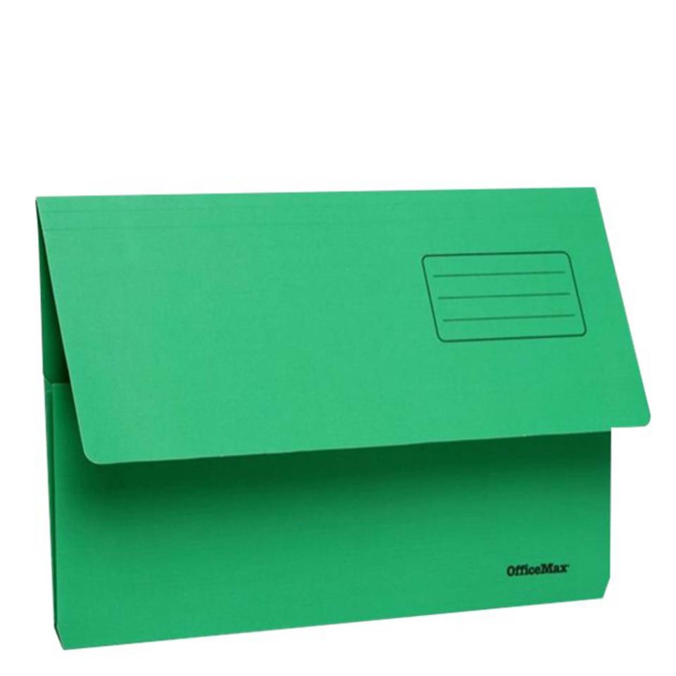 document wallet with gusset