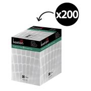 Bastion Progenics Disposable Gloves Vinyl Powder Free Clear Cube Box 200