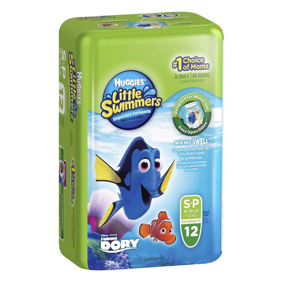 Huggies Little Swimmers Nappy Pants Small 7-12kg Pack 12 Carton 3