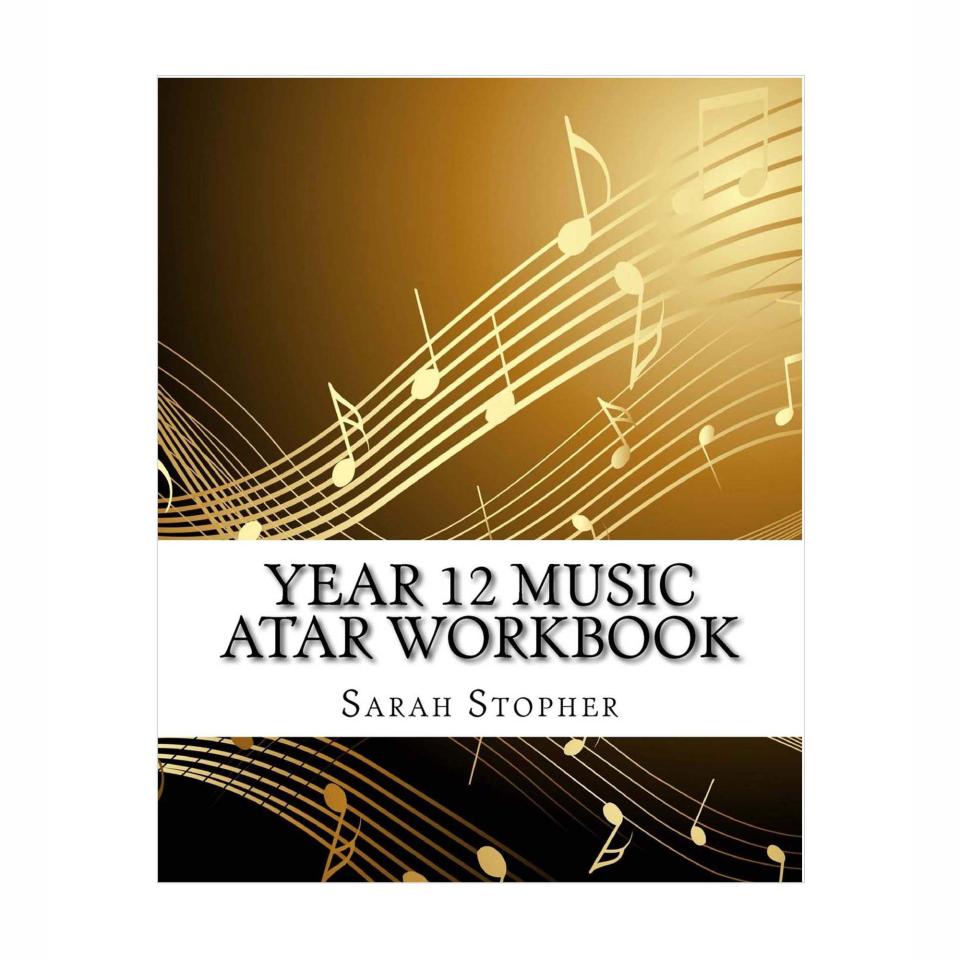 Year 12 Music Atar Workbook