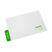 Codafile 180004 Lateral Outguide White with Side Tab Green Pack 20