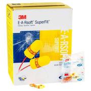 3M E-A-R Earplugs Soft Fit Corded 24Db Class 4 200 Pairs