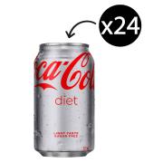 Diet Coca Cola 375ml Can Carton 24