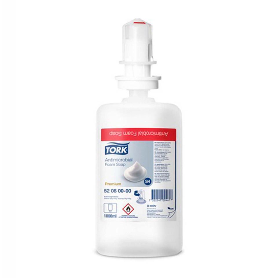 Tork Antimicrobial Foam Soap S4 1L