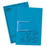 Avery Tubeclip File Foolscap 355 x 241mm Blue with Black Print