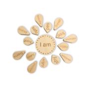 in-wood I Am Mandala Puzzle 16 Pieces