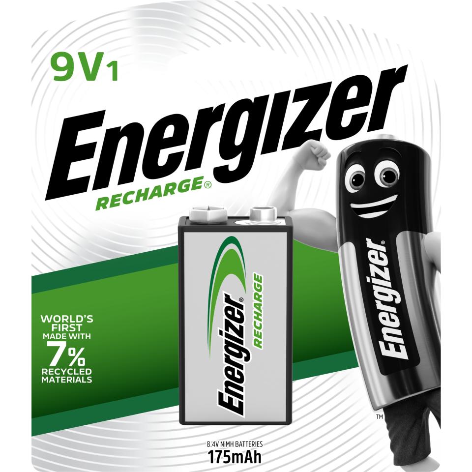 Energizer Rechargeable 9v Battery Pack 1