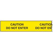 Brady 834575 Caution Do Not Enter Tape 75mm X 150m Yellow