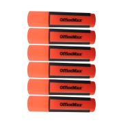 Officemax Desk Style Highlighter Chisel Tip Orange Pack 6