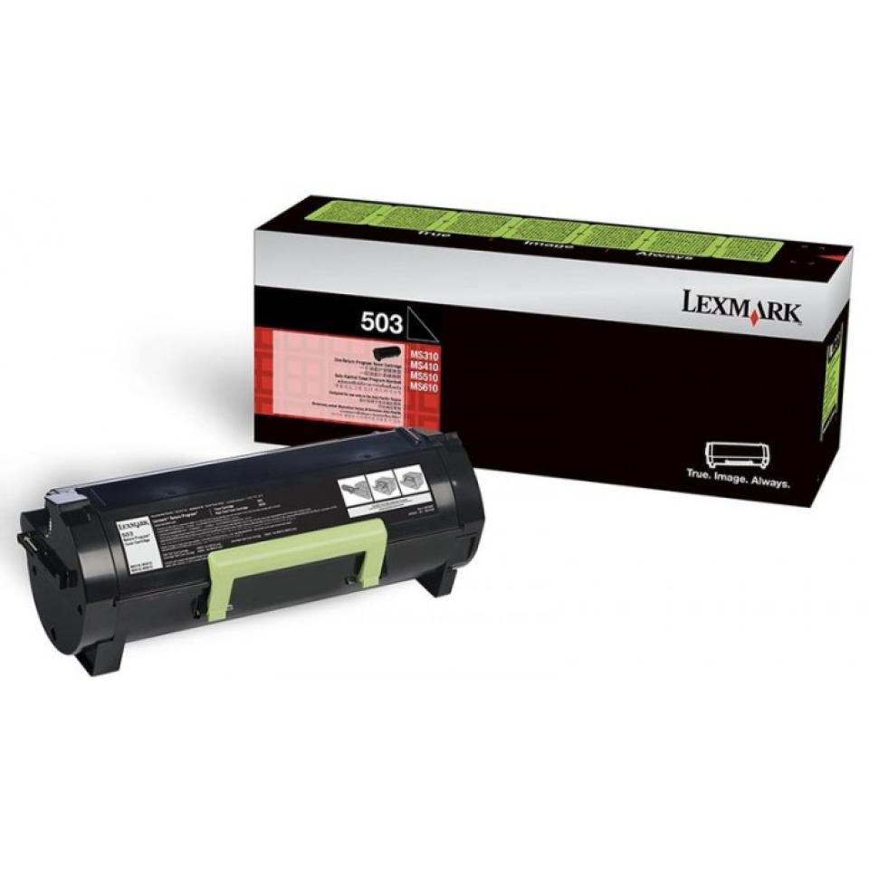 Lexmark 503 Black Toner Cartridge - 50F3000 | Winc