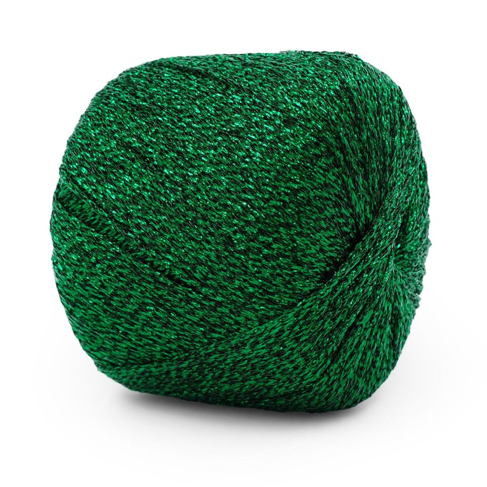 Yarn Metallic Green 20g Image