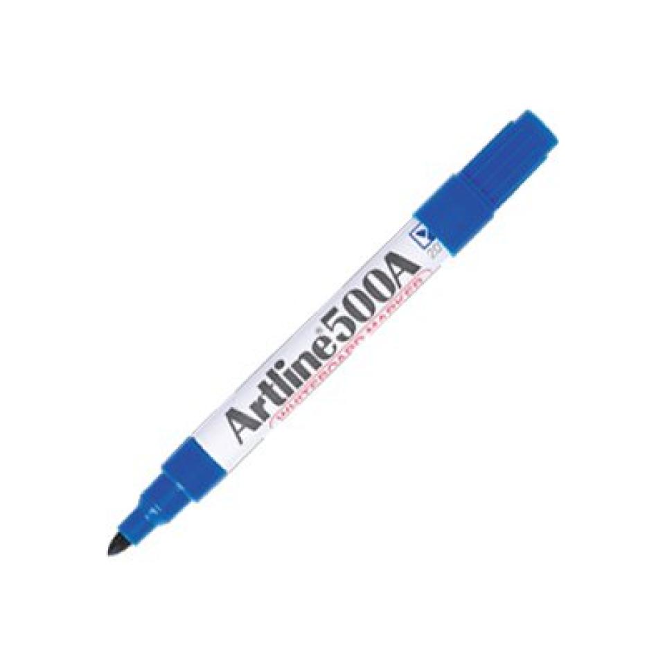 Artline 500A Whiteboard Marker Bullet Blue
