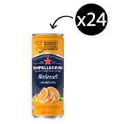 Sanpellegrino Aranciata 330ml Can Carton 24