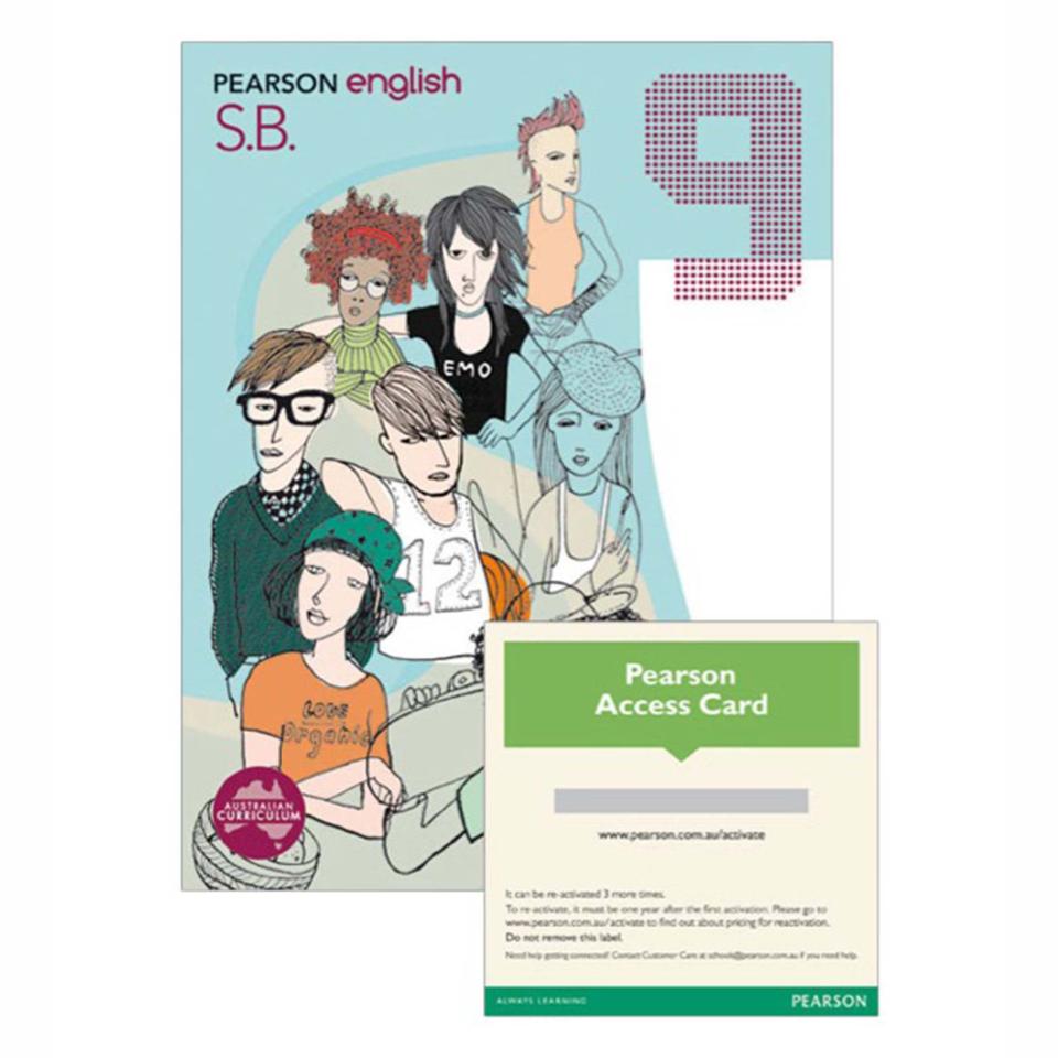 Pearson English 9 Student Book/eBook 3.0 Combo Pack. Authors Michael Pryor et al