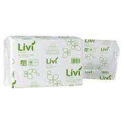 Livi Everyday 7200 Multifold Hand Towel 1 Ply 200 Sheets Carton 20