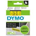 Thumbnail image of Dymo D1 Label Printer Tape 12mm x 7m Black On Yellow