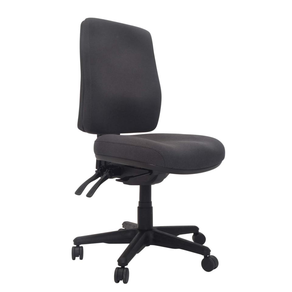 Buro Roma HB Chair 3 Lever Upholstered Seat and Back with Safetex ...