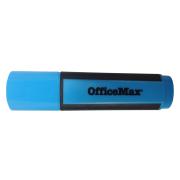 Officemax Desk Style Highlighters Chisel Tip Blue Pack Of 6