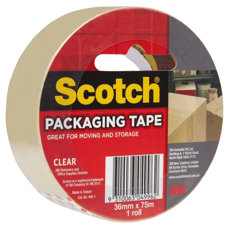 Scotch Packaging Tape 400 1 36mm X 75m Winc