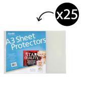 Bantex A3 Landscape Sheet Protectors Pack 25