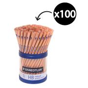 Staedtler Natural Graphite Pencils HB Tub 100