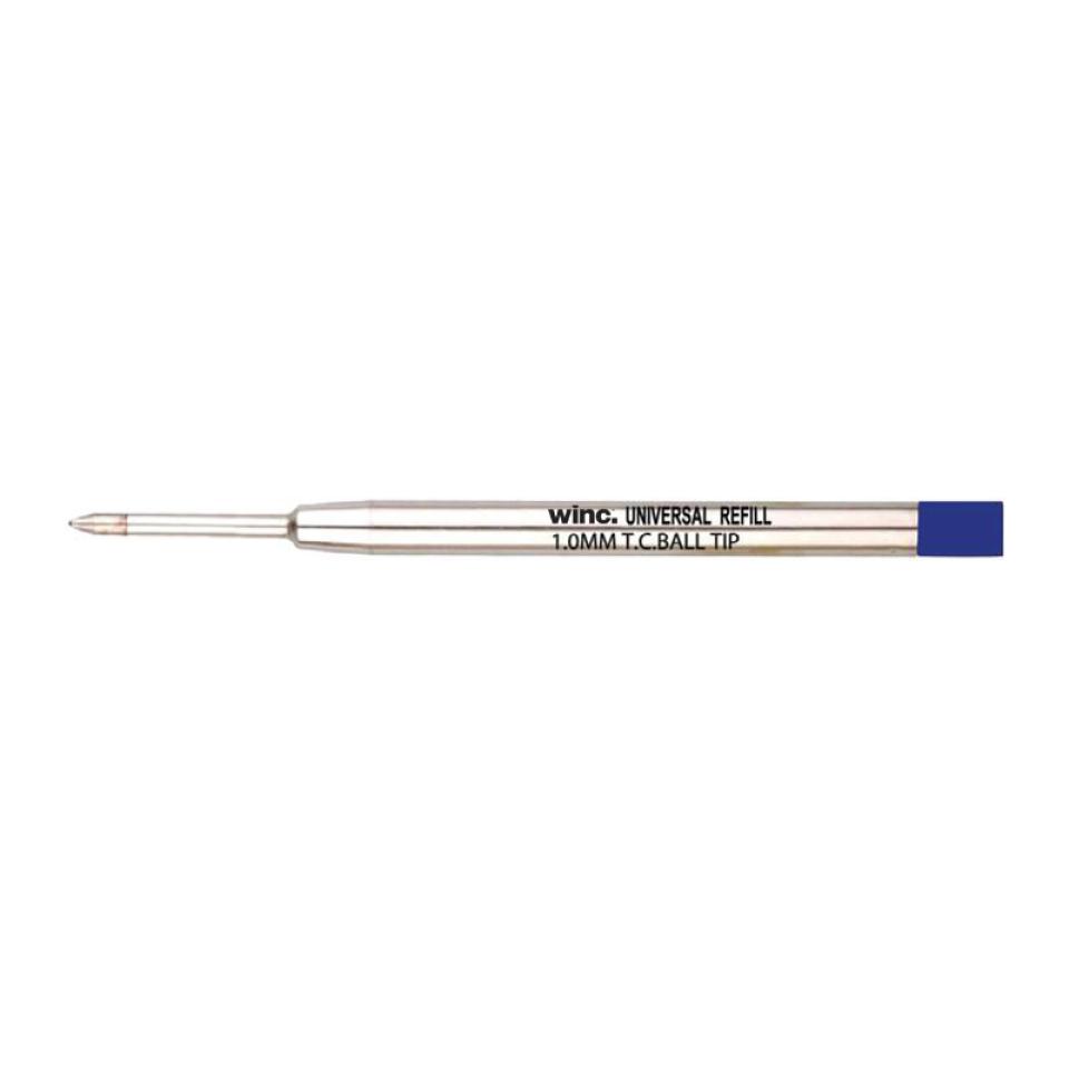 Winc Universal Ballpoint Pen Refill Medium 1.0mm Blue Each Winc