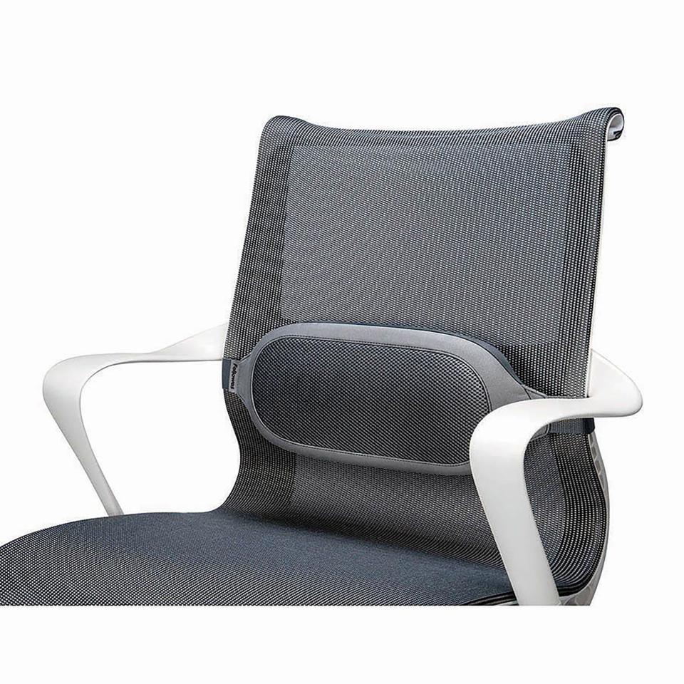 Fellowes I-Spire Series Foot Cushion/Rest, White/Gray (9311701)