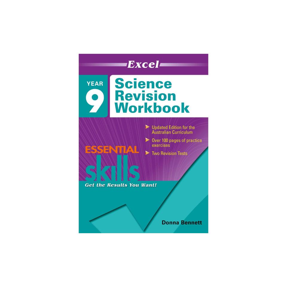 Excel Essential Skills Science Revision Workbook Year 9 Donna Bennett 1st Edition