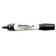 Officemax Black Drysafe Whiteboard Marker 20mm Bullet Tip