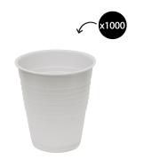Castaway Eco-Smart Plastic Water Cup 7Oz 200ml White Carton 1000