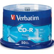 Verbatim CD-R 700 MB / 52x / 80 Min - 50-Pack Spindle