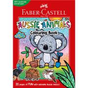 Faber-Castell Aussie Animals 20 Page A4 Colouring Book