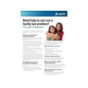 Need Help To Sort Out A Family Law Problem Factsheet